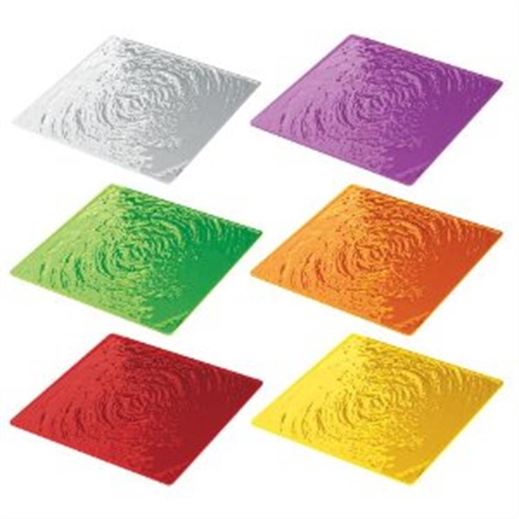 Set 6 Sottobicchieri Aqua Multicolor