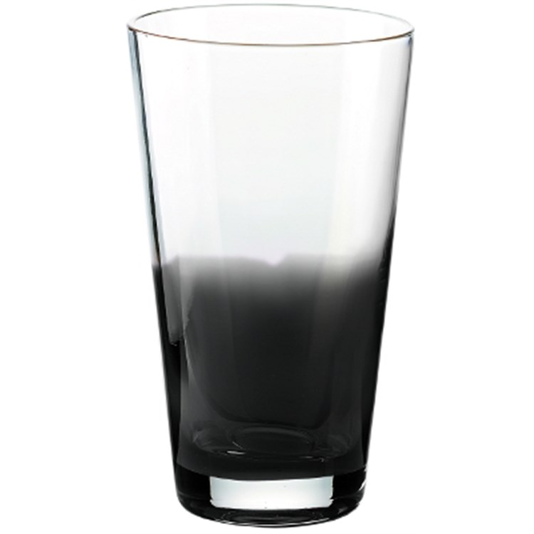 Set 6 Bicchieri Bibita Vetro Grigio