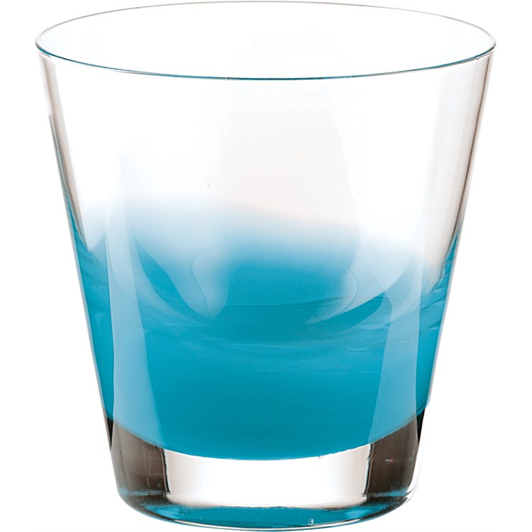 Set 6 bicchieri acqua azzurro mediterraneo