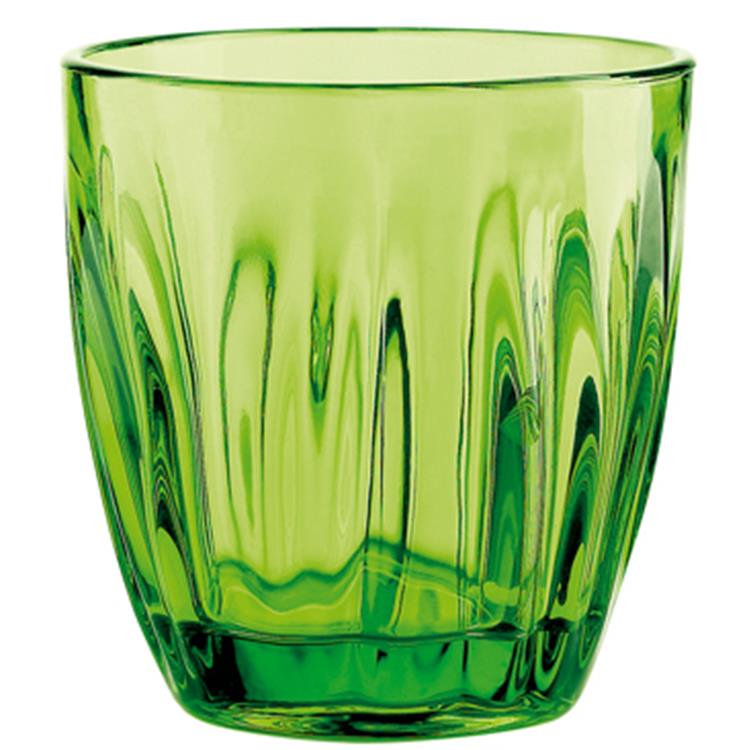 Set 6 Bicchieri Acqua In Vetro Verde