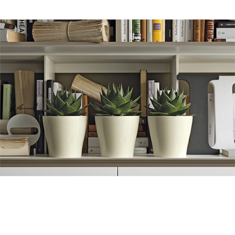 Vaso Synue Avorio cm 14