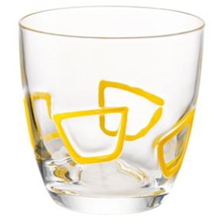 Set 6 Bicchieri Acqua Mirage Giallo