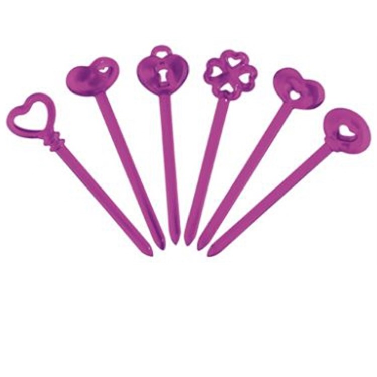 Set 6 Stecchini Per Aperitivi Glicine