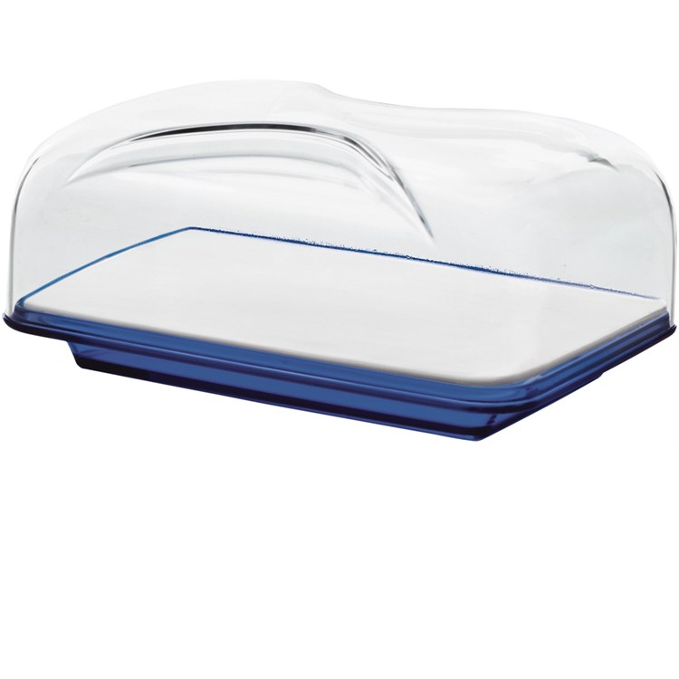 Set Copriformaggio Rettangolare Azzurro Mediterraneo