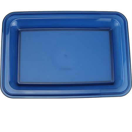 ricambio vassoio rettangolare azzurro mediterraneo