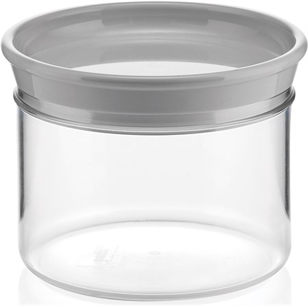 barattolo ermetico 500 cc grigio forme casa