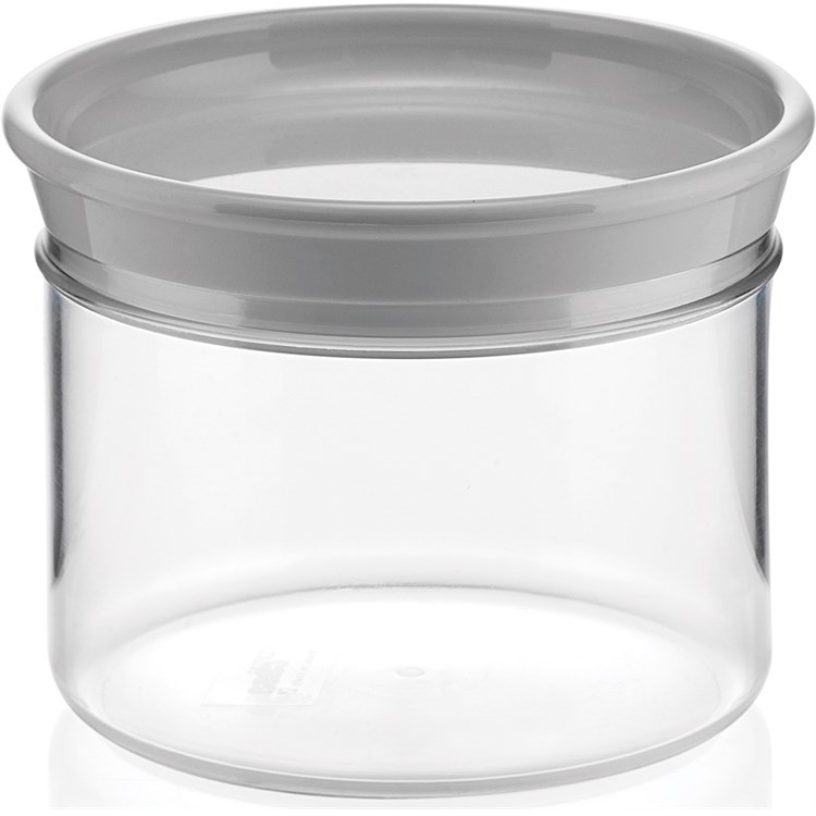 Barattolo Ermetico 500 CC Grigio Forme Casa