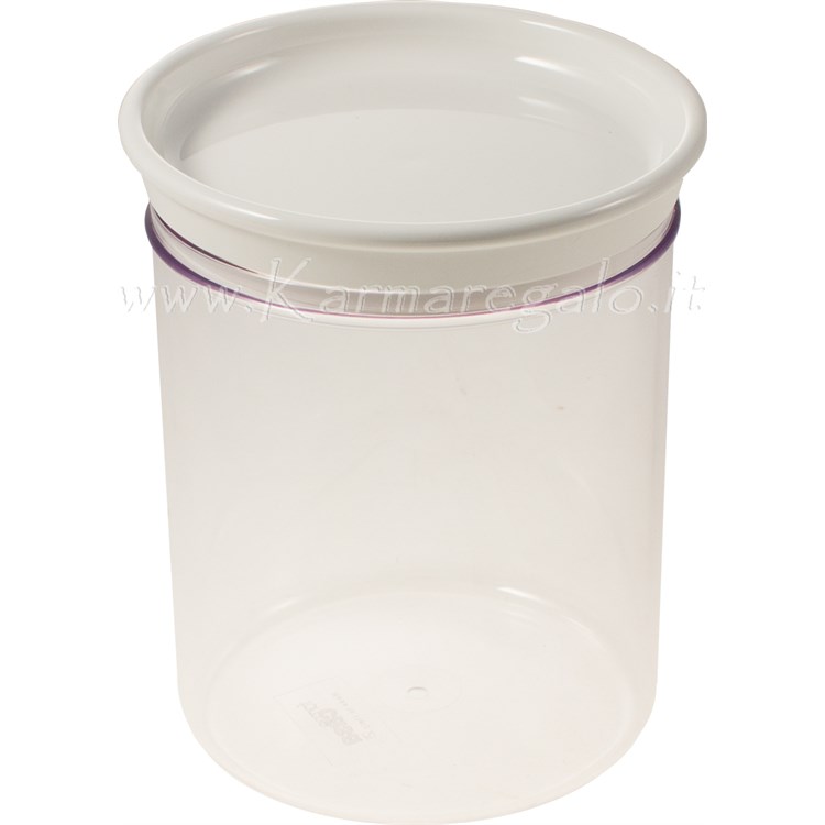 Barattolo Ermetico 1 Lt. Bianco