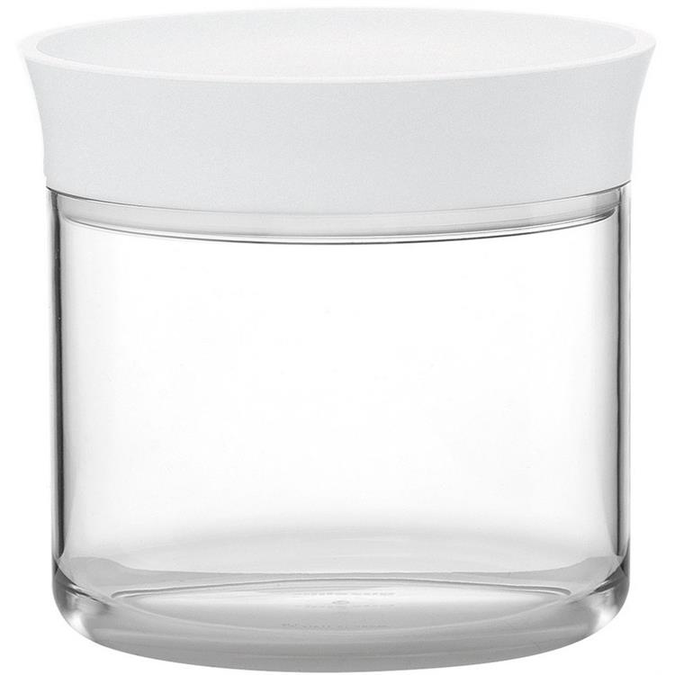 Barattolo ovale 500 cc bianco