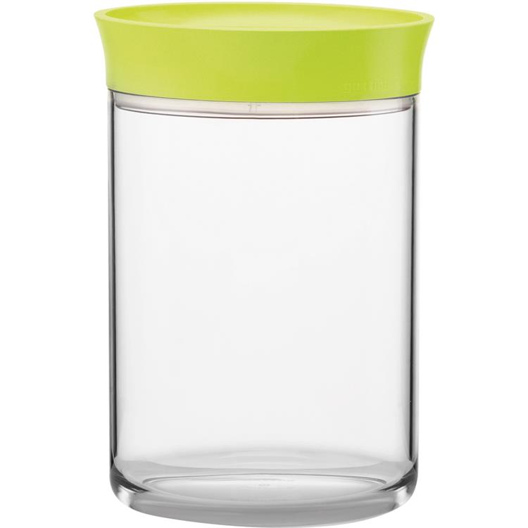 Barattolo ovale 1000 cc verde