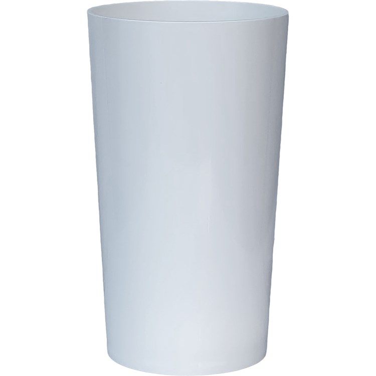 Vaso Koine Bianco cm 17 x 30 H