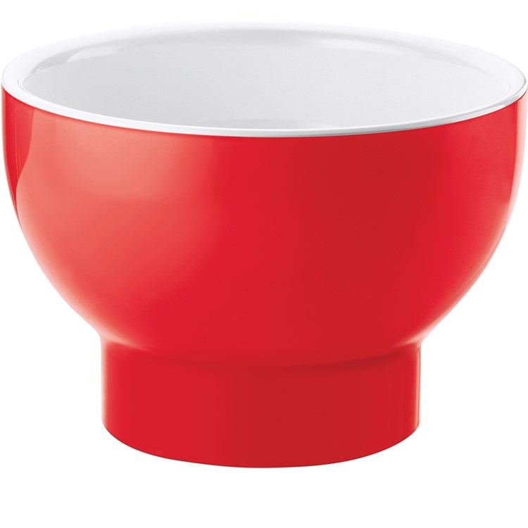 Coppa Bicolore Rosso Per Microonde