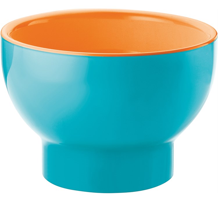 Coppa Bicolore Azzurro Per Microonde