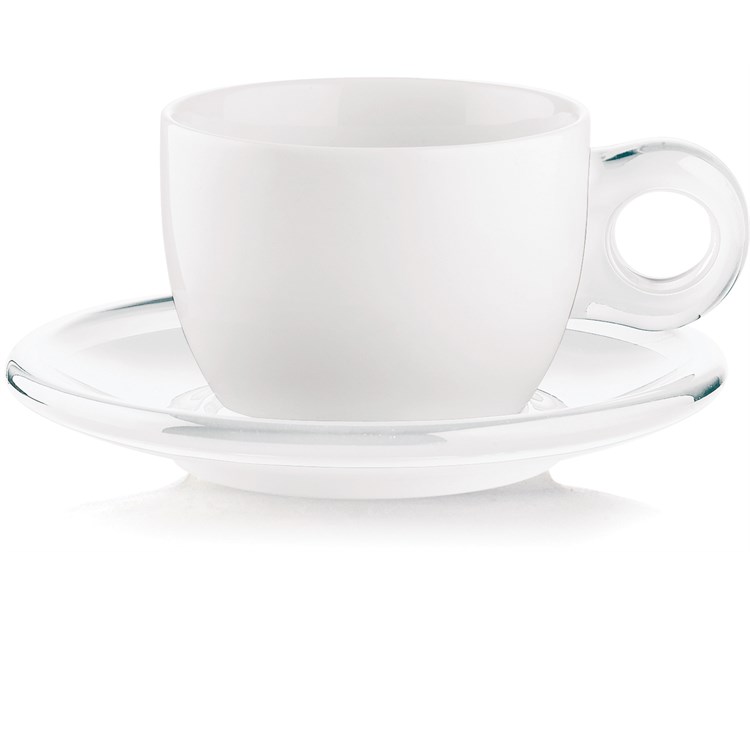 Set 2 tazze da cappuccino Trasparenti Guzzini