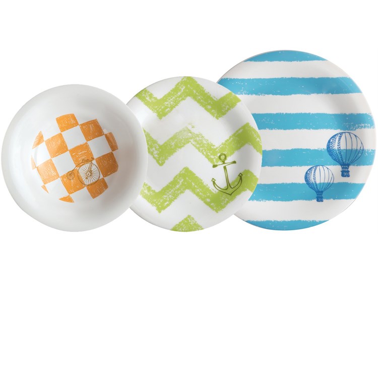 Servizio Piatti Tavola Scratch Iris