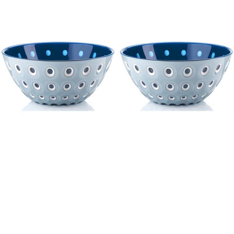 Set 2 Ciotoline Le Murrine Azzurro Bianco Blu cm 12
