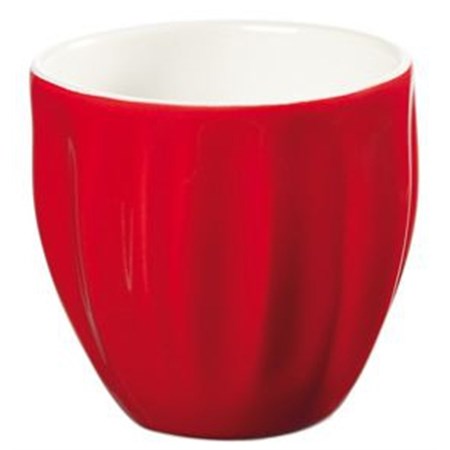 set 6 bicchierini caffe aqua rosso guzzini