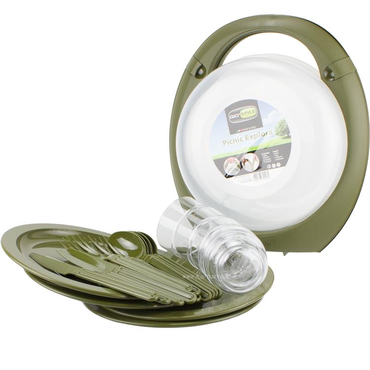 Picnic set Trippy verde