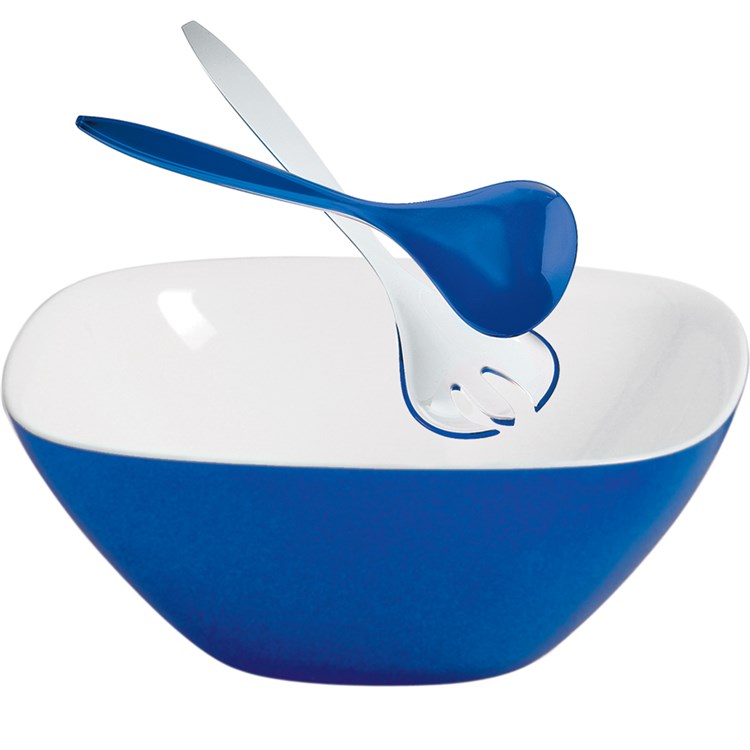 Set Insalata Vintage 30 cm Blu Cobalto