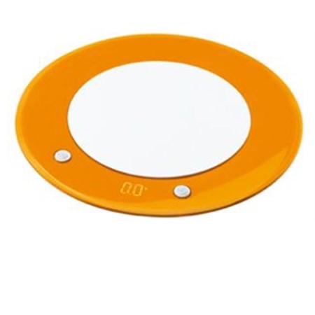 bilancia elettronica arancio bianco guzzini