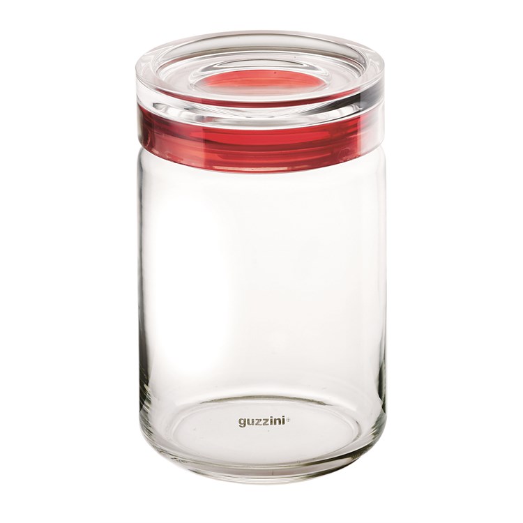 Barattolo Ermetico 1500cc Latina Rosso 