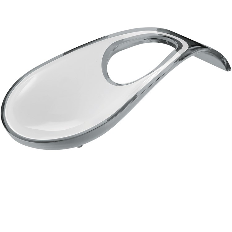 50 Poggiamestolo Bicolore Grigio cielo per bomboniera