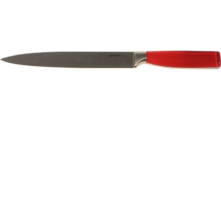 coltello carving rosso guzzini