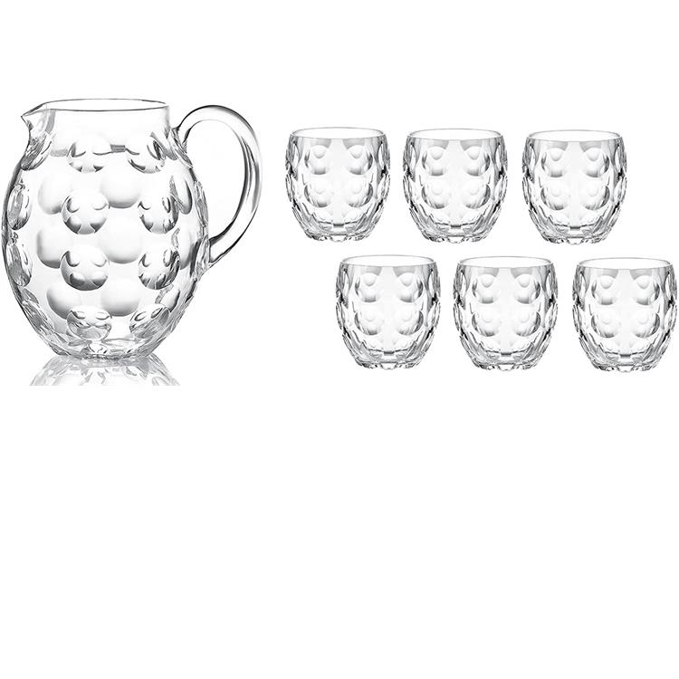 Set Caraffa con 6 bicchieri Venice