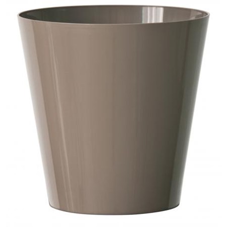 vaso clivo con fori tortora cm 16