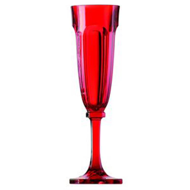 Set 6 Flute Belle Epoque Rosso