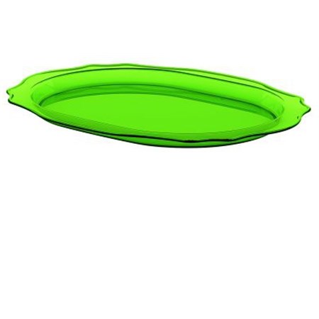 vassoio ovale belle epoque verde muschio guzzini