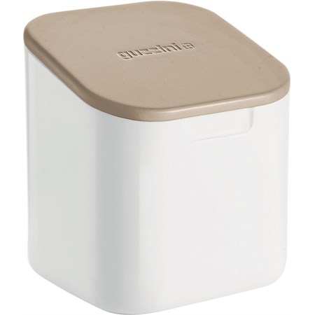 barattolo sale not only salt my kitchen bianco ed argilla