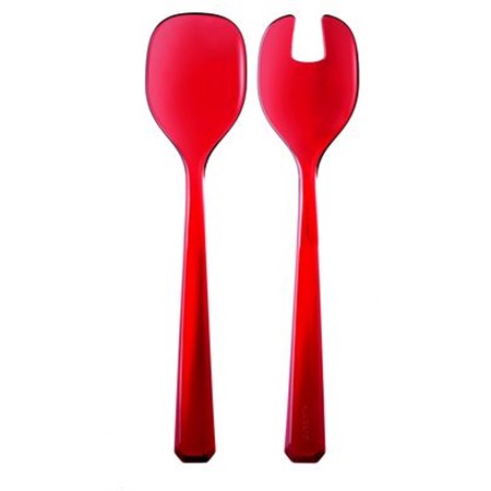 posate insalata belle epoque rosso guzzini