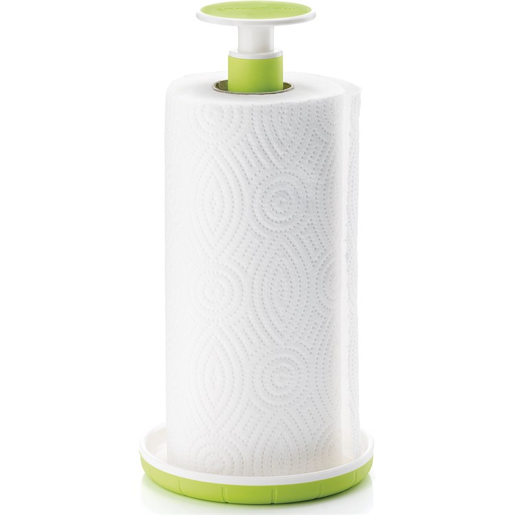 Portarotolo Push e Block Verde 