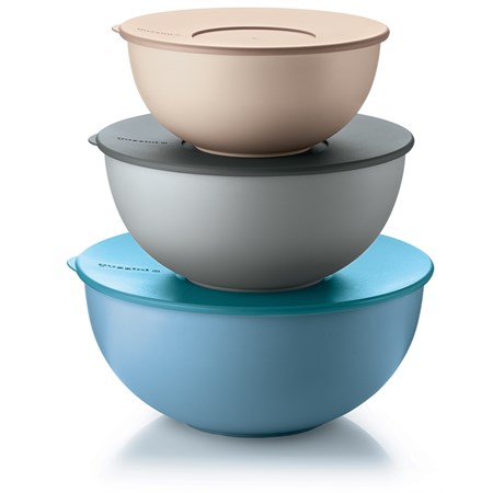 set 3 contenitori everywhere con coperchio