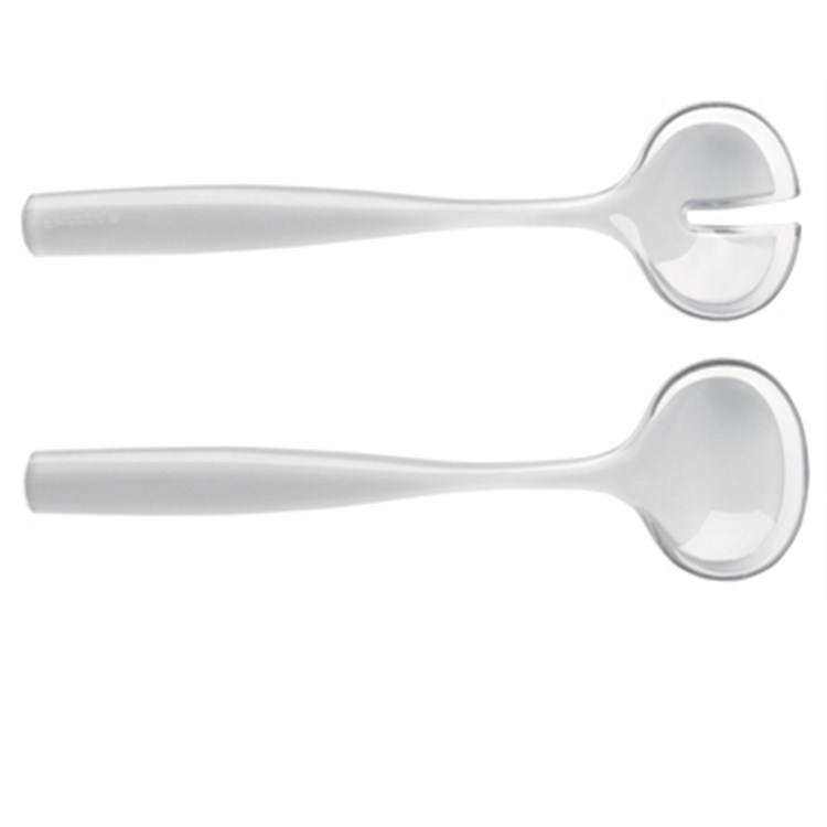 Coppia Posate Insalata Grace Trasparente