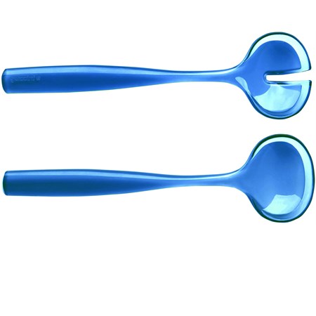 coppia posate insalata grace blu
