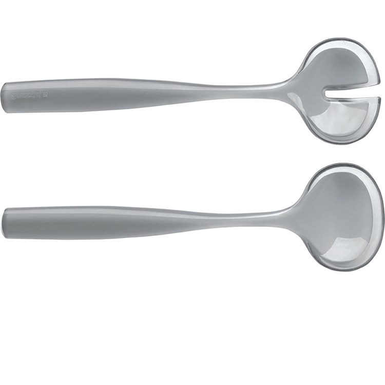 Coppia Posate Insalata Grace Grigio Cielo