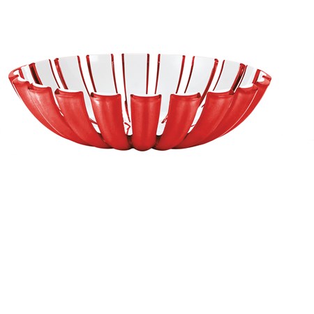 cestino pane frutta grace rosso guzzini