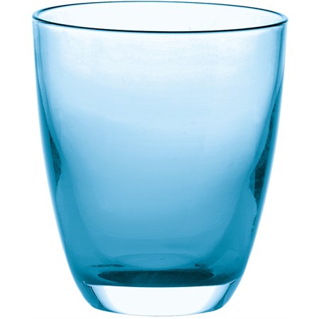 set 6 bicchieri acqua azzurro mare