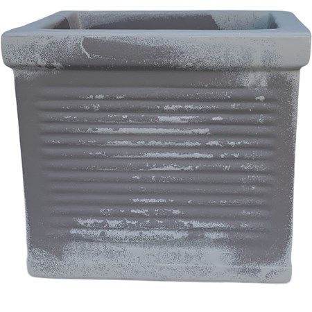vaso millerighe quadro tortora e sabbia cm 45