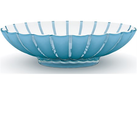 centrotavola fruttiera grace azzurro mare