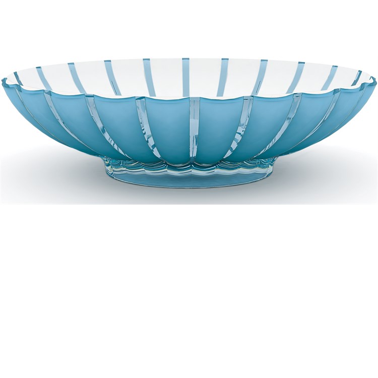 Centrotavola Fruttiera Grace Azzurro Mare