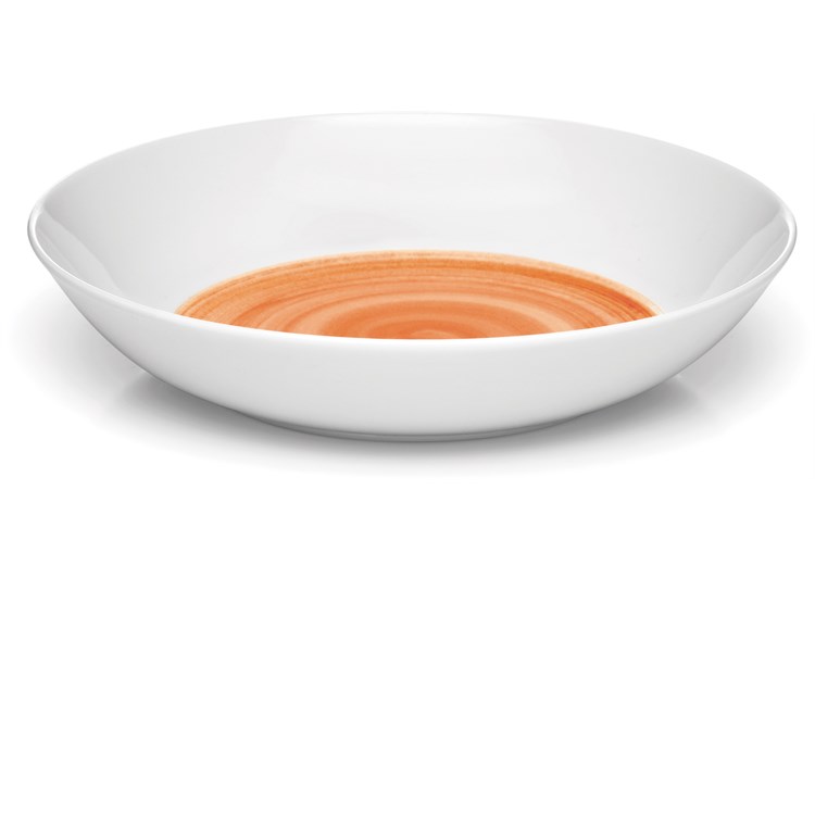 Set 6 piatti fondi Holly corallo