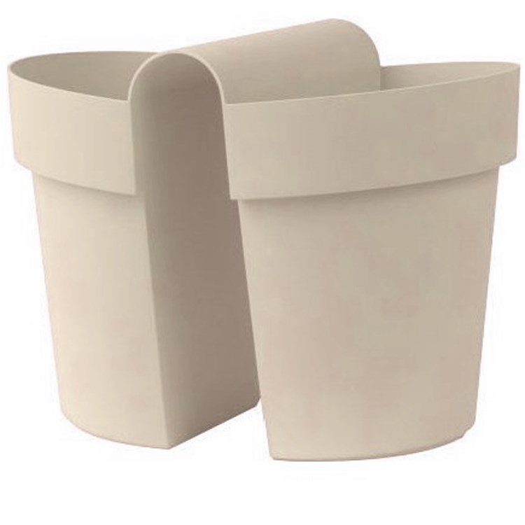 Vaso Be-Up Avorio cm 25