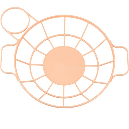 portapiatto e bicchiere in plastica cipria eliplast