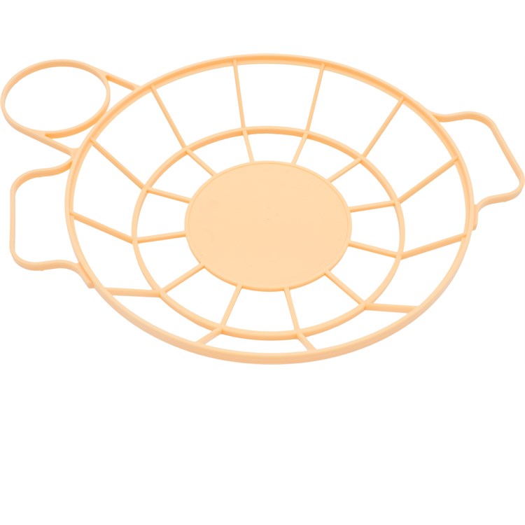 Portapiatto e bicchiere in plastica Rosa Salmone