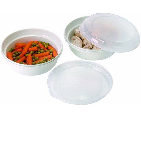 set 2 contenitori per microonde tescoma