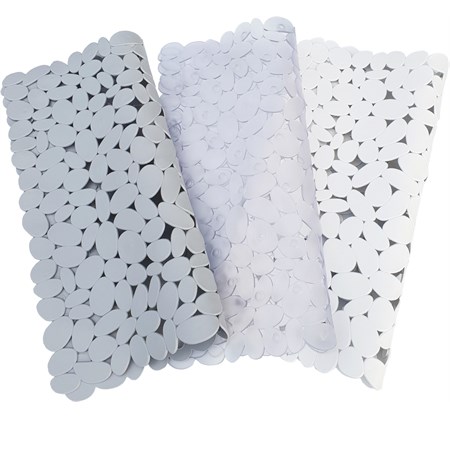 tappeto antiscivolo vasca grigio