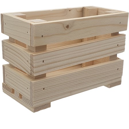 cassettina in legno di faggio cm 8 h
